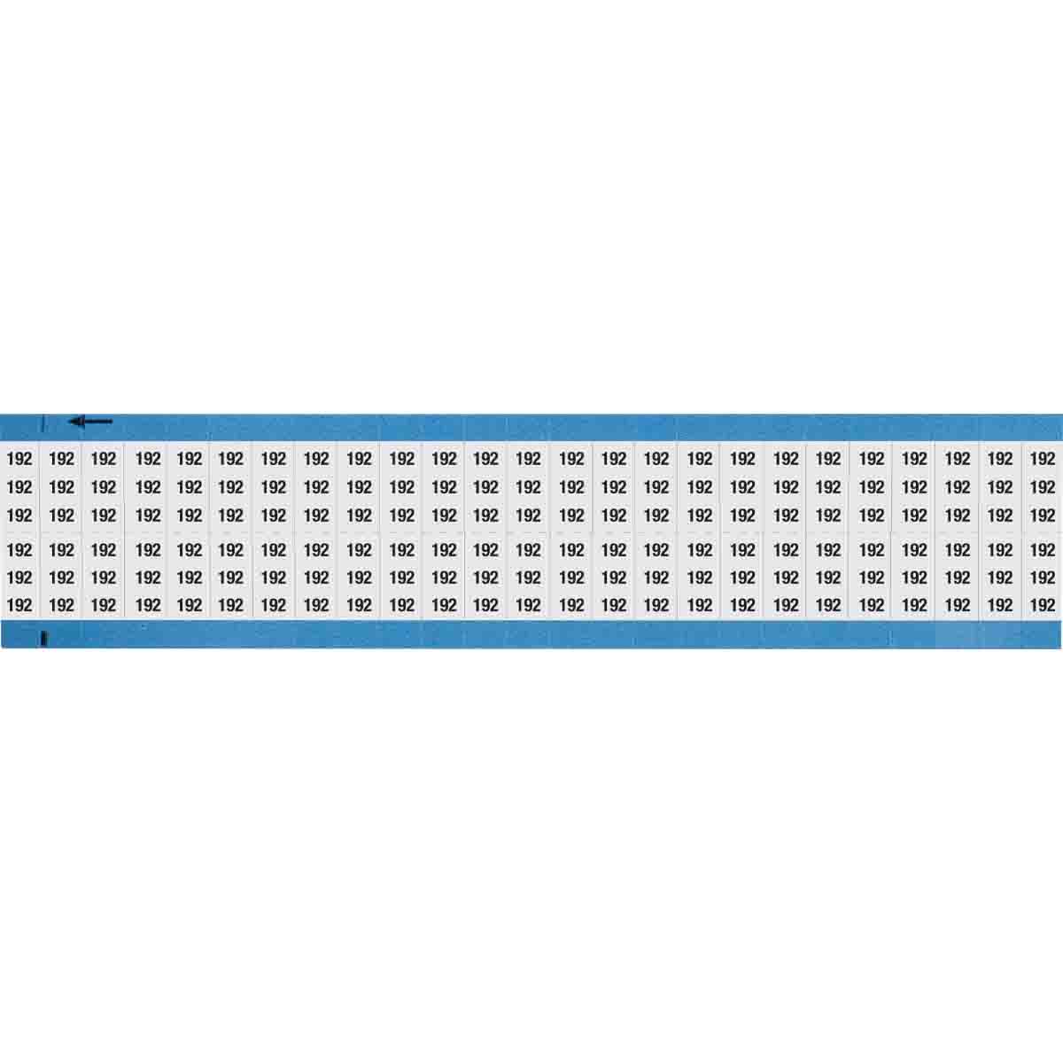 Wire Marker 0.75in H x 0.36in W, 192