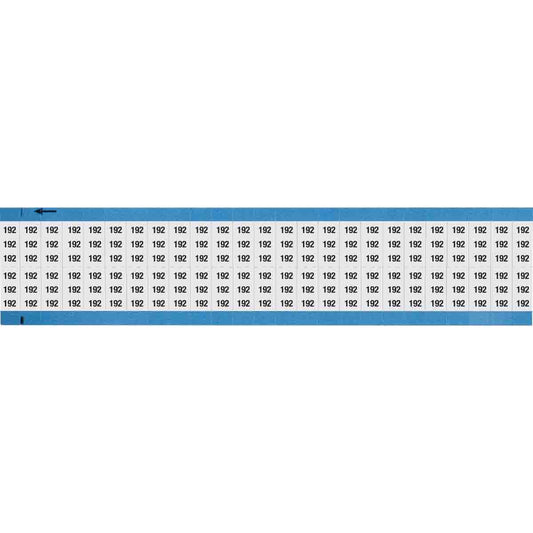 Wire Marker 0.75in H x 0.36in W, 192