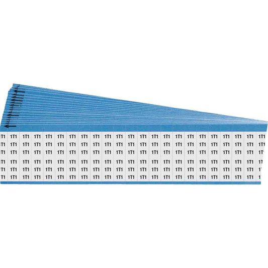 Wire Marker 1.5in H x 0.36in W, 1T1