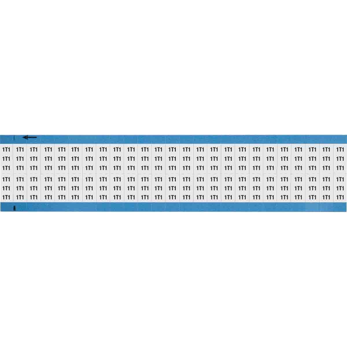 Wire Marker 0.75in H x 0.36in W, 1T1