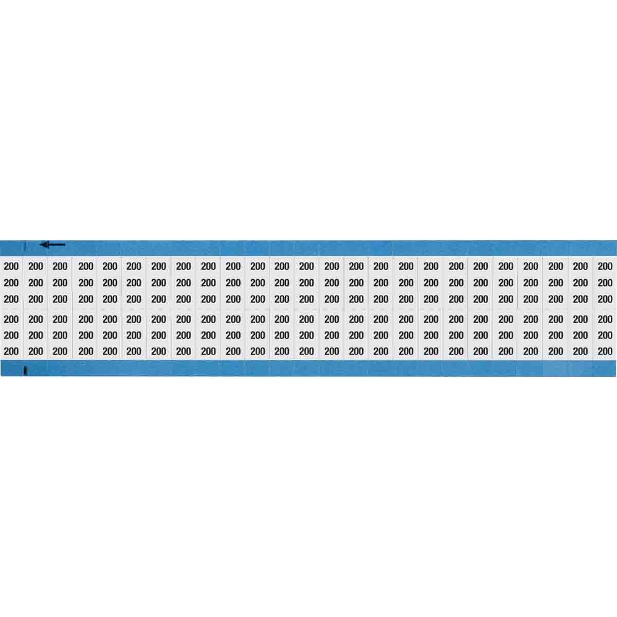 Wire Marker 0.75in H x 0.36in W, 200