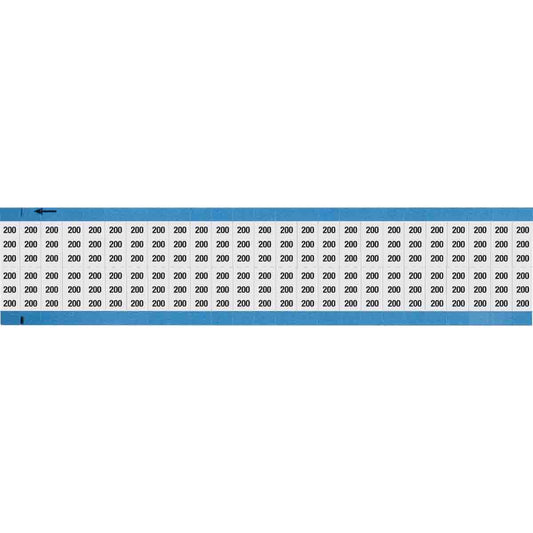 Wire Marker 0.75in H x 0.36in W, 200