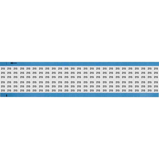 Wire Marker 0.75in H x 0.36in W, 215