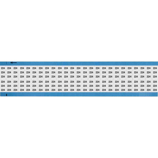 Wire Marker 0.75in H x 0.36in W, 224