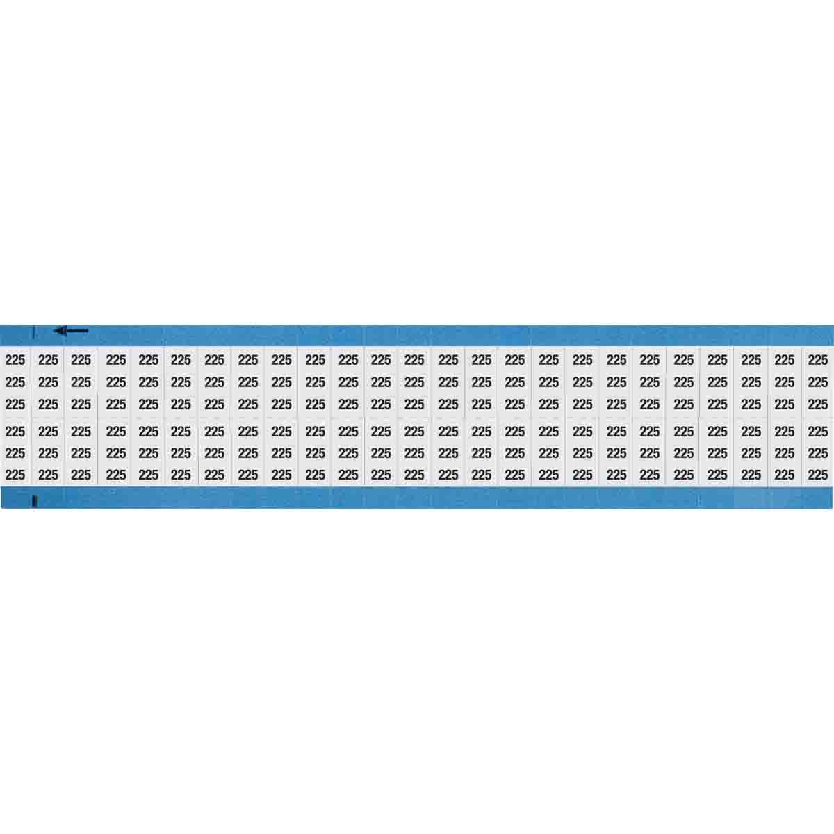 Wire Marker 0.75in H x 0.36in W, 225