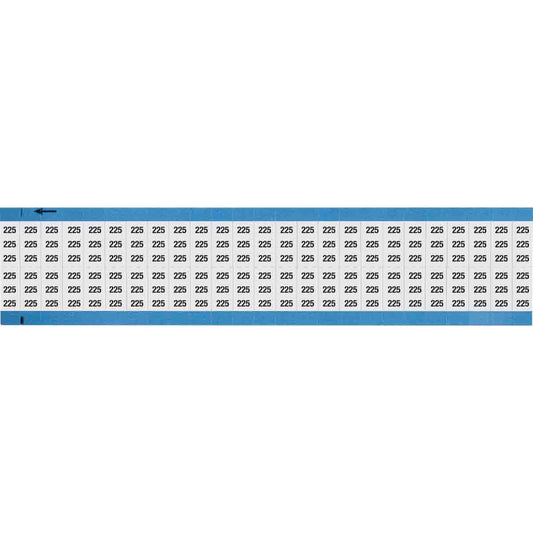 Wire Marker 0.75in H x 0.36in W, 225