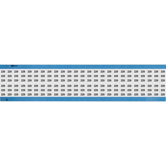 Wire Marker 0.75in H x 0.36in W, 229