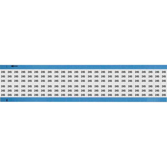 Wire Marker 0.75in H x 0.36in W, 245