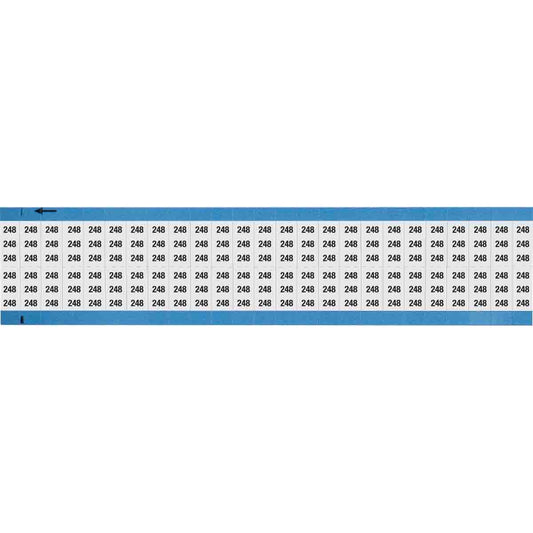 Wire Marker 0.75in H x 0.36in W, 248