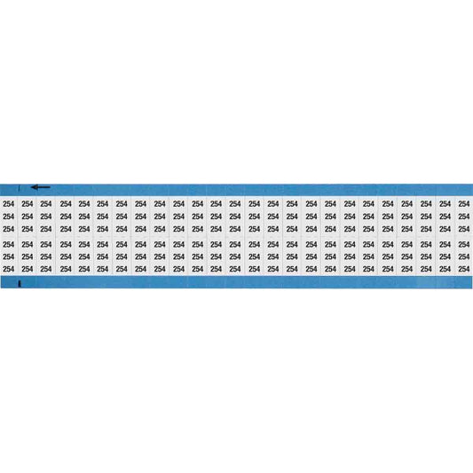 Wire Marker 0.75in H x 0.36in W, 254