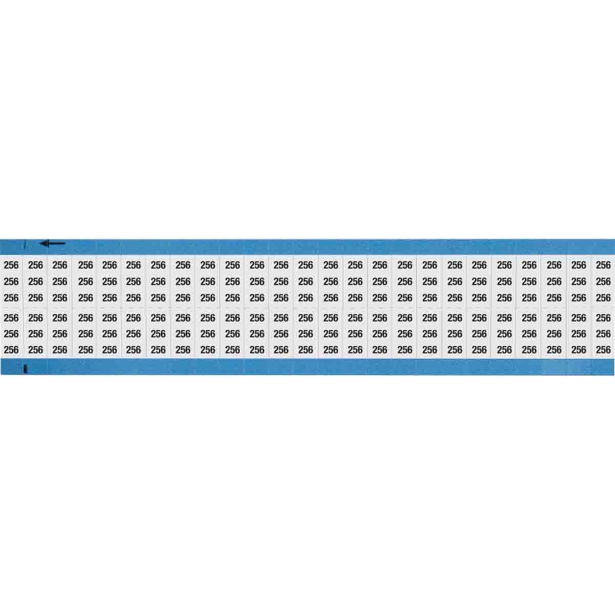 Wire Marker 0.75in H x 0.36in W, 256