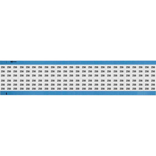 Wire Marker 0.75in H x 0.36in W, 256