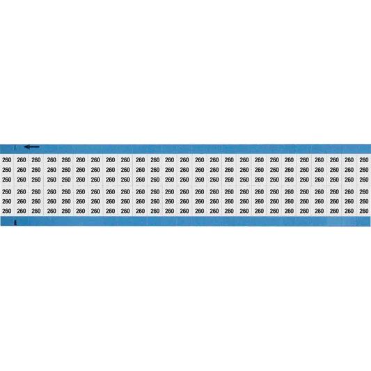 Wire Marker 0.75in H x 0.36in W, 260