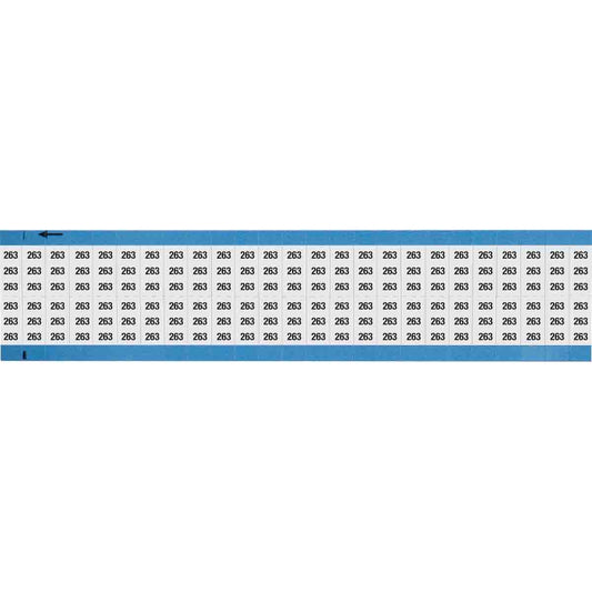 Wire Marker 0.75in H x 0.36in W, 263