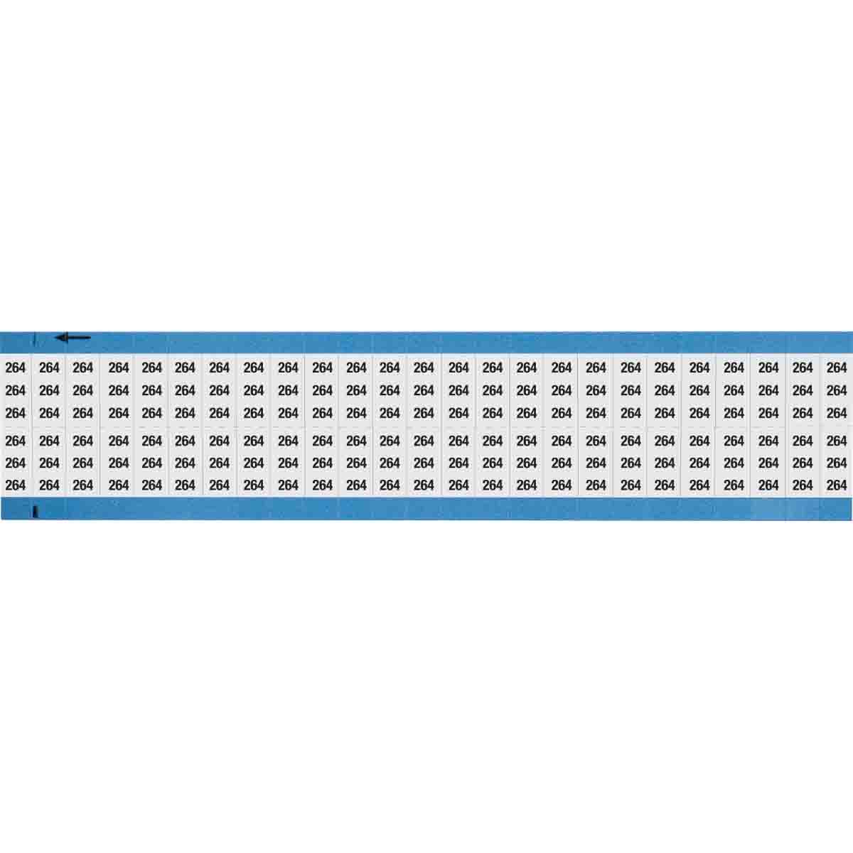 Wire Marker 0.75in H x 0.36in W, 264