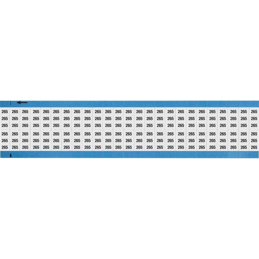 Wire Marker 0.75in H x 0.36in W, 265