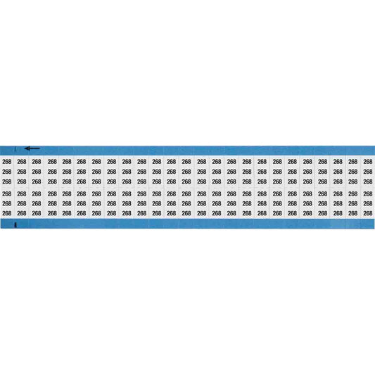 Wire Marker 0.75in H x 0.36in W, 268