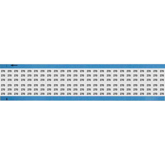 Wire Marker 0.75in H x 0.36in W, 270