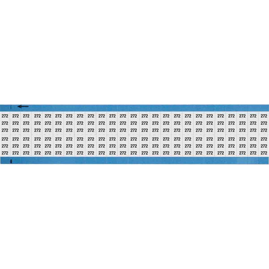 Wire Marker 0.75in H x 0.36in W, 272