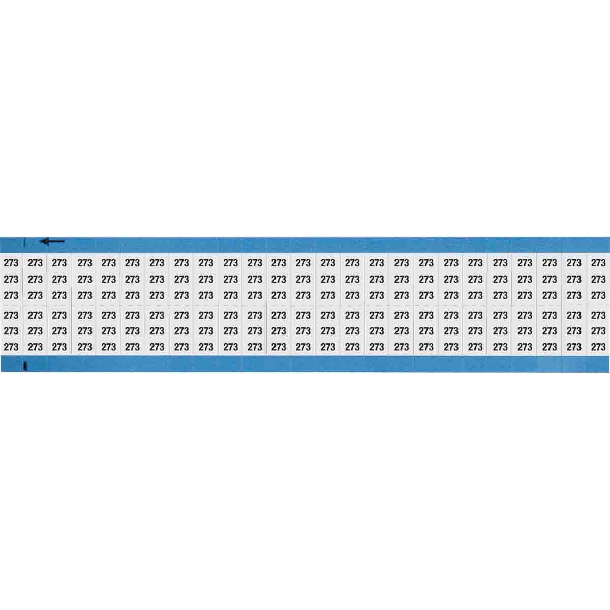 Wire Marker 0.75in H x 0.36in W, 273