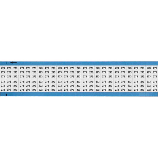 Wire Marker 0.75in H x 0.36in W, 273