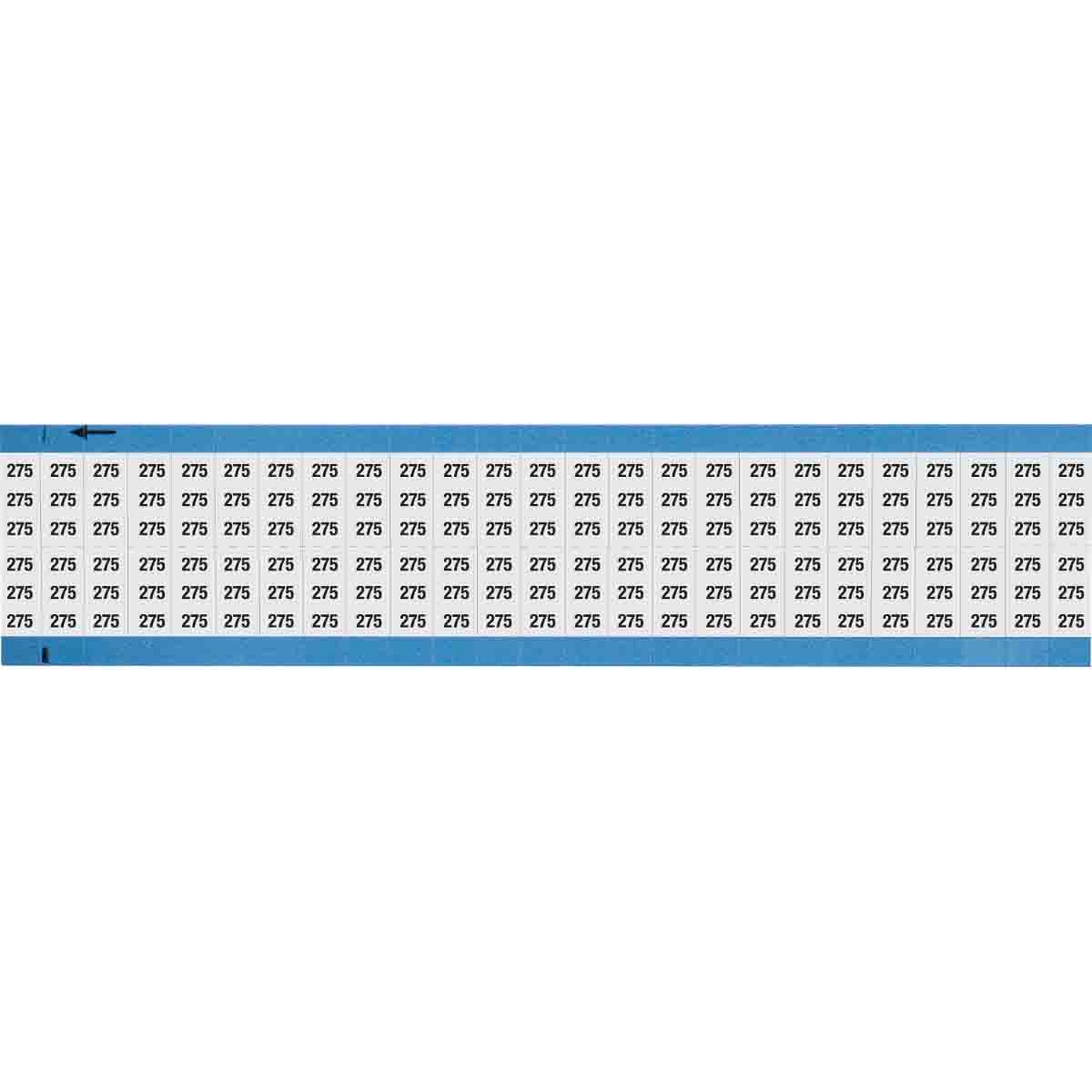 Wire Marker 0.75in H x 0.36in W, 275