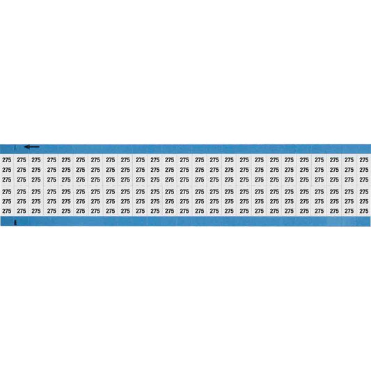 Wire Marker 0.75in H x 0.36in W, 275