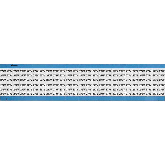 Wire Marker 0.75in H x 0.36in W, 277V