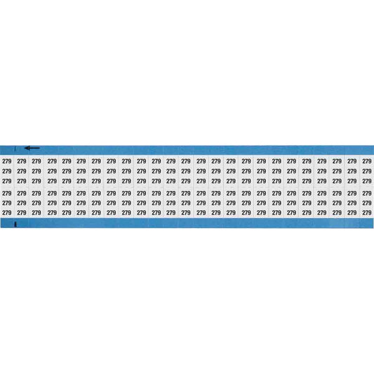 Wire Marker 0.75in H x 0.36in W, 279