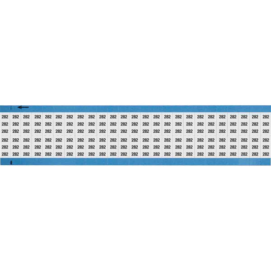 Wire Marker 0.75in H x 0.36in W, 282