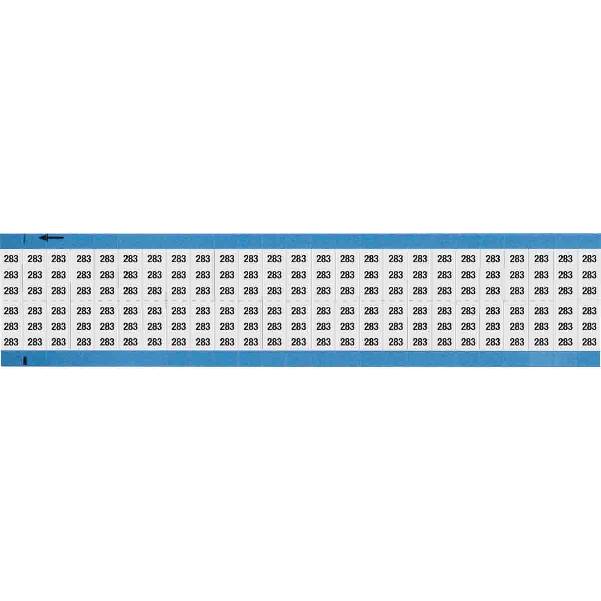 Wire Marker 0.75in H x 0.36in W, 283