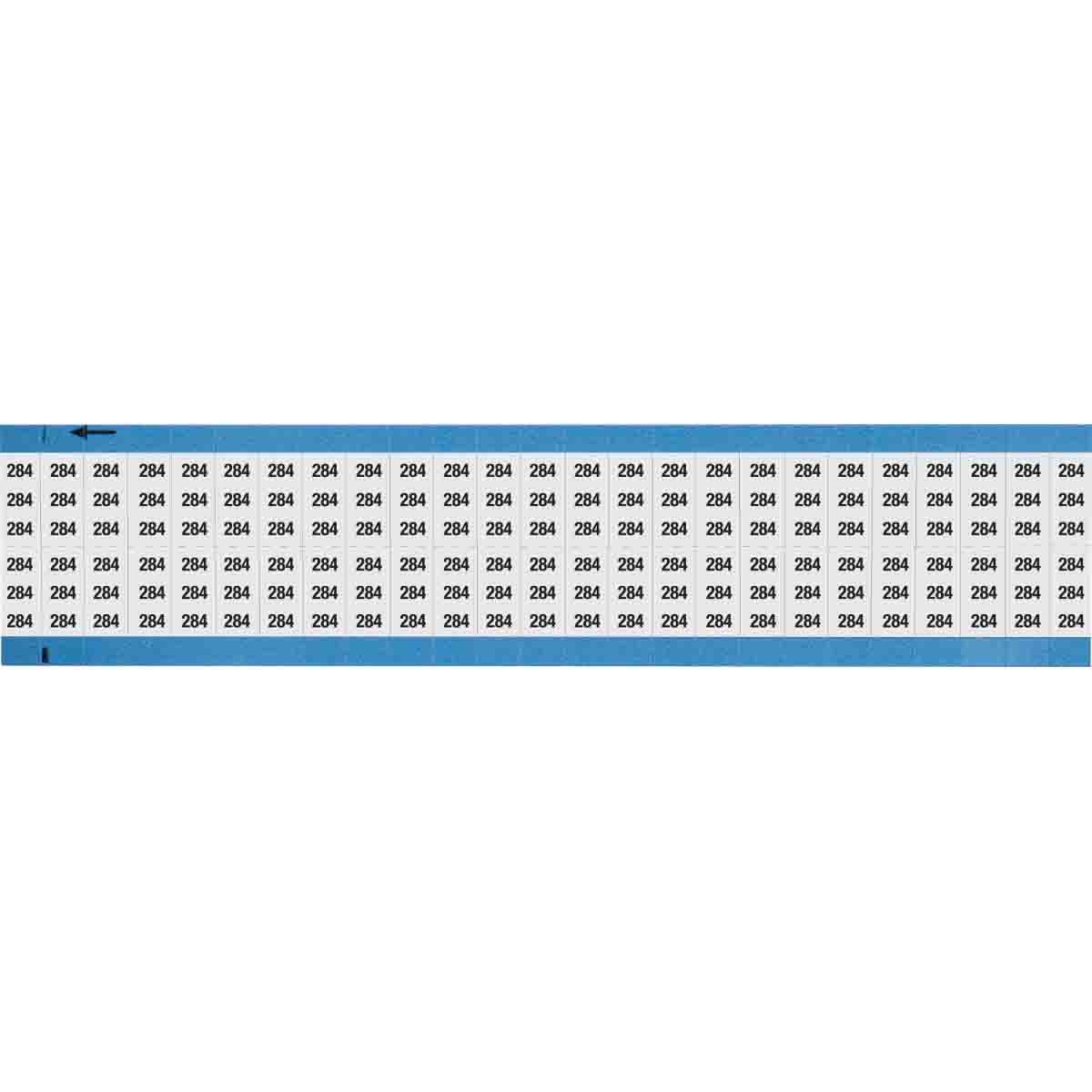 Wire Marker 0.75in H x 0.36in W, 284