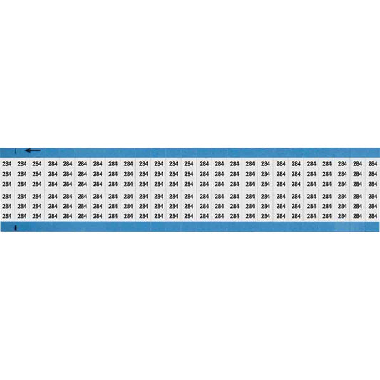 Wire Marker 0.75in H x 0.36in W, 284