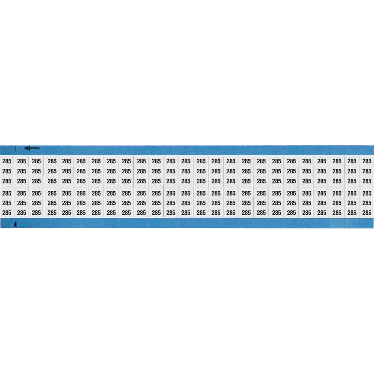 Wire Marker 0.75in H x 0.36in W, 285