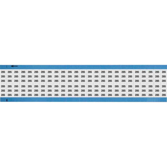 Wire Marker 0.75in H x 0.36in W, 285