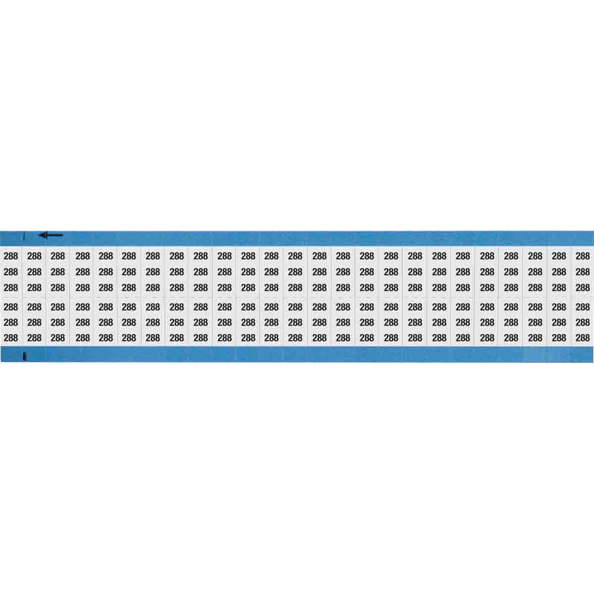 Wire Marker 0.75in H x 0.36in W, 288