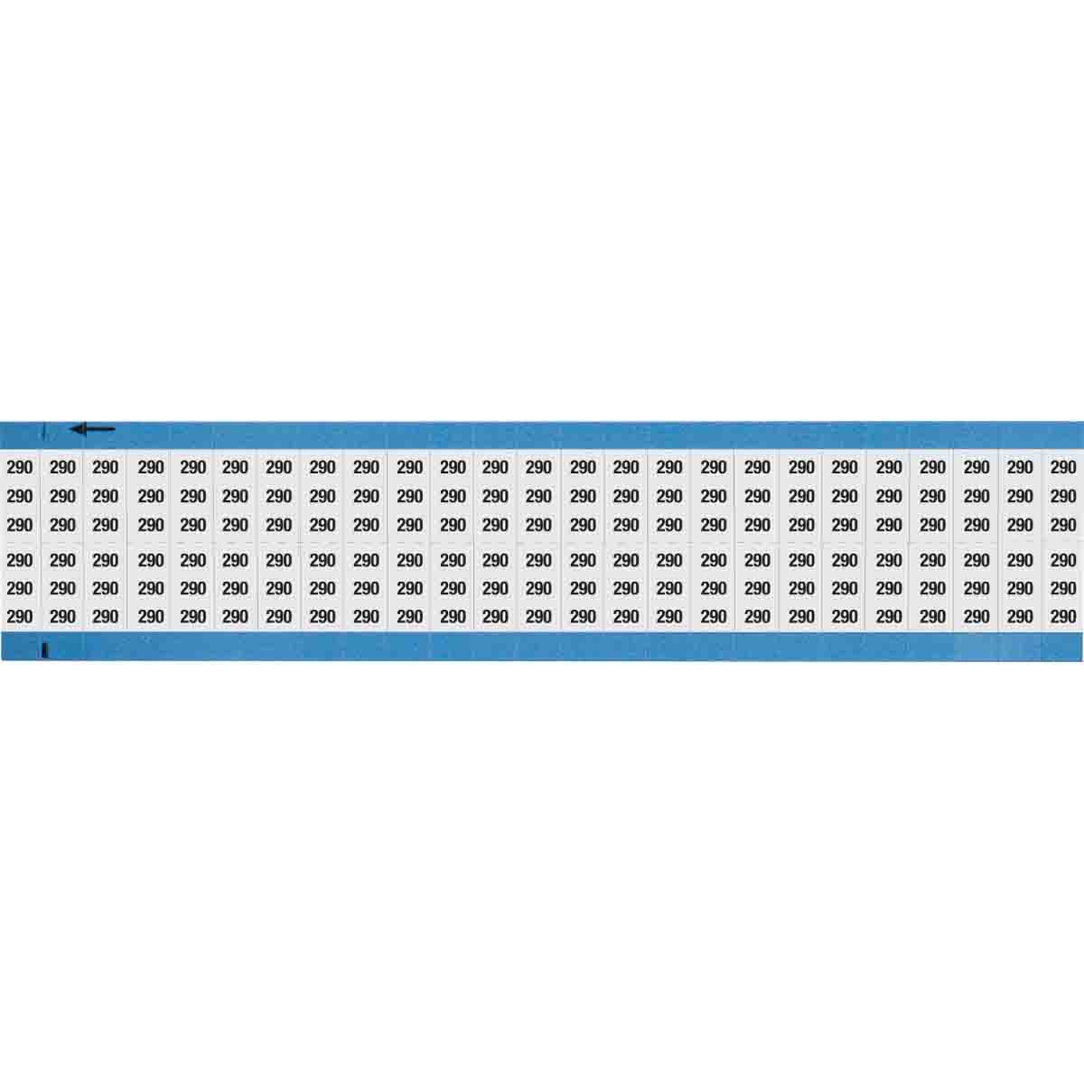 Wire Marker 0.75in H x 0.36in W, 290