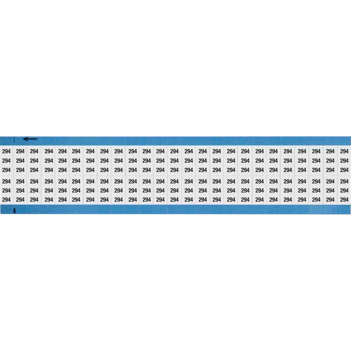 Wire Marker 0.75in H x 0.36in W, 294