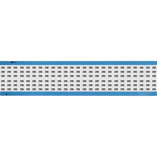 Wire Marker 0.75in H x 0.36in W, 296