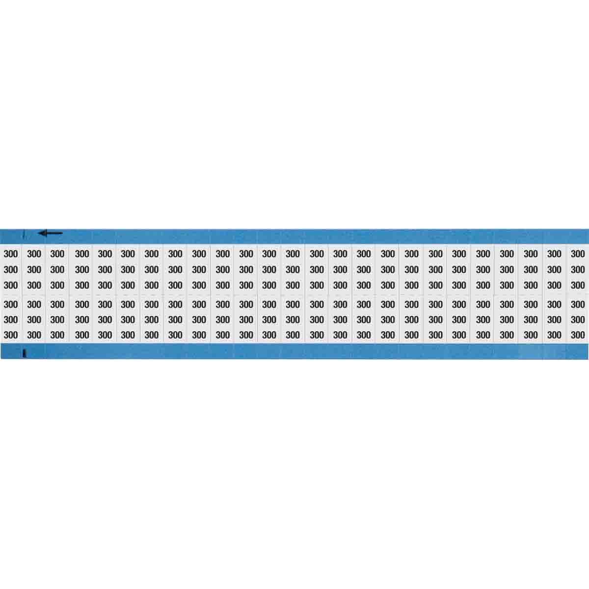 Wire Marker 0.75in H x 0.36in W, 300