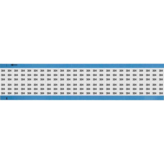 Wire Marker 0.75in H x 0.36in W, 304