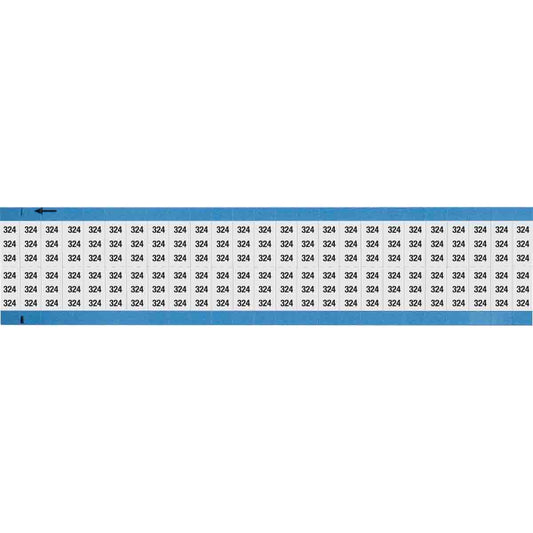 Wire Marker 0.75in H x 0.36in W, 324