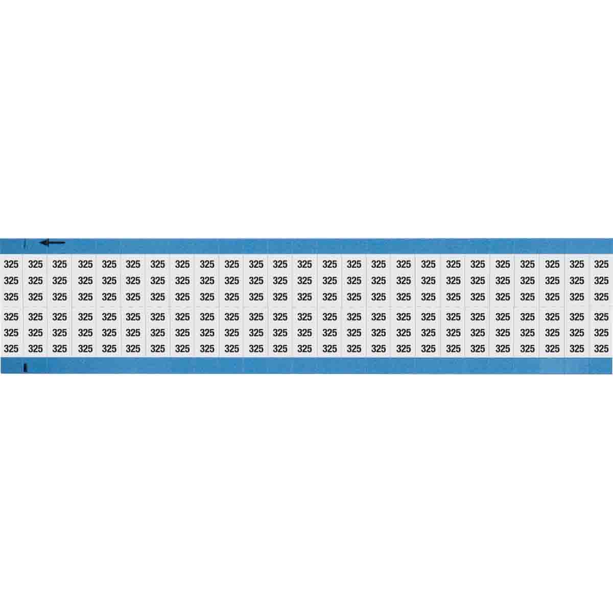 Wire Marker 0.75in H x 0.36in W, 325