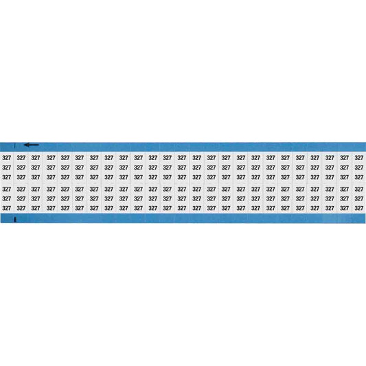 Wire Marker 0.75in H x 0.36in W, 327