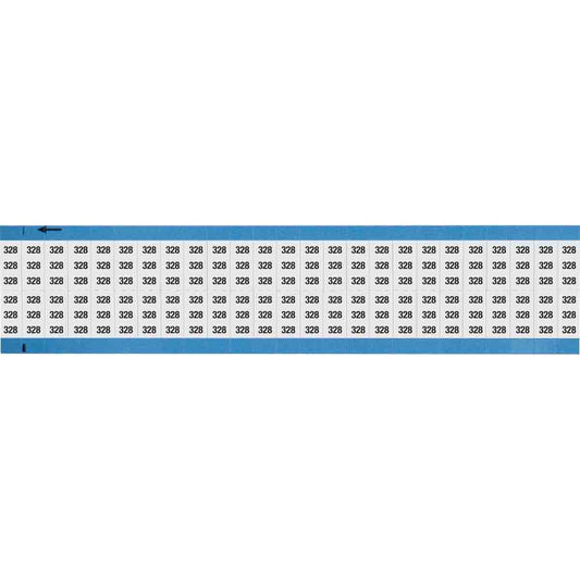 Wire Marker 0.75in H x 0.36in W, 328