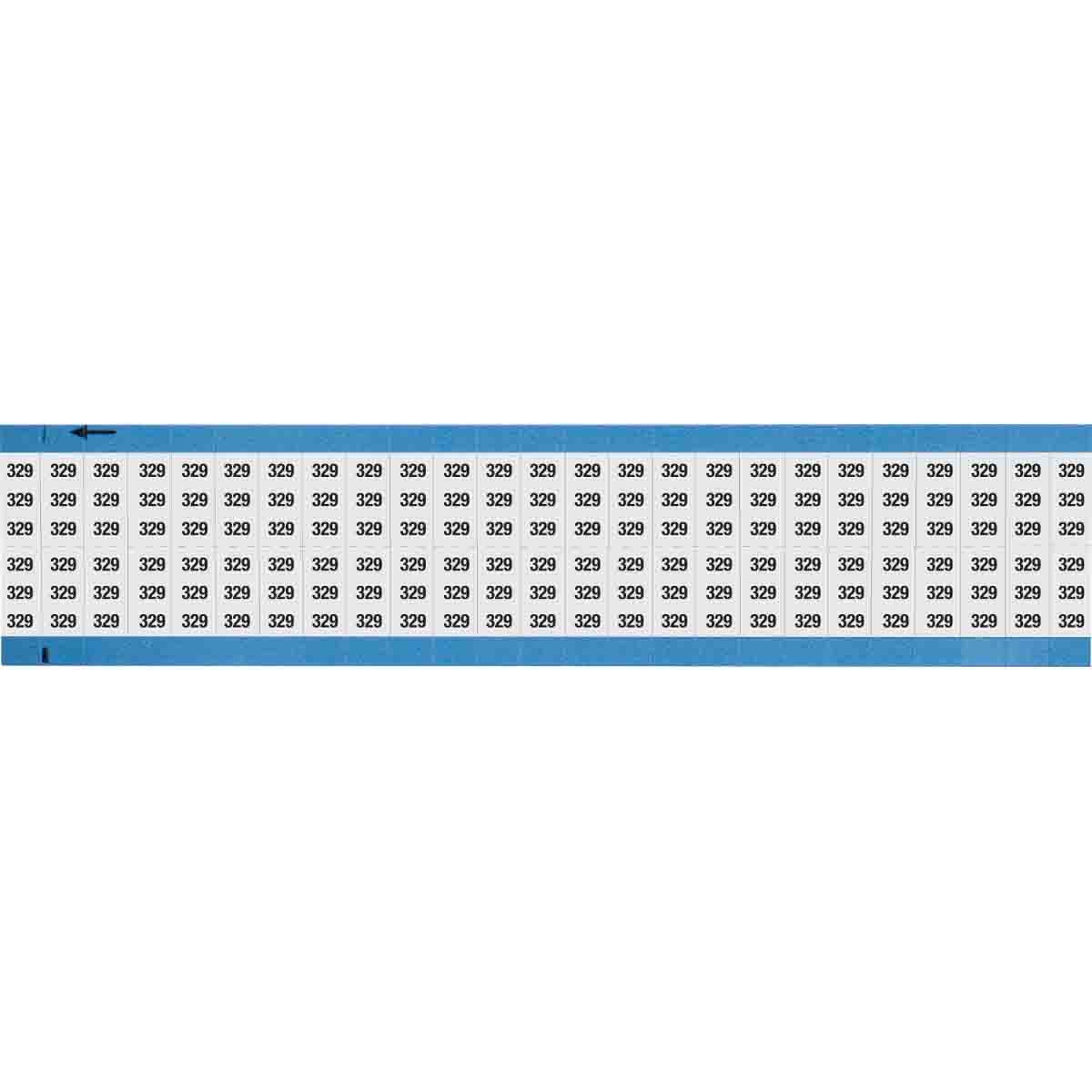 Wire Marker 0.75in H x 0.36in W, 329