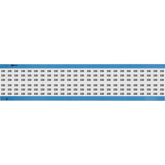 Wire Marker 0.75in H x 0.36in W, 330