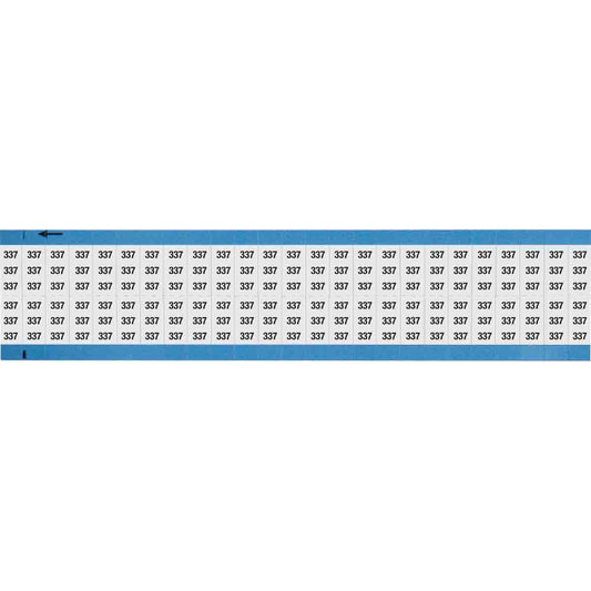 Wire Marker 0.75in H x 0.36in W, 337