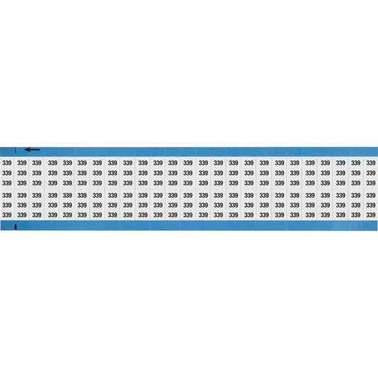 Wire Marker 0.75in H x 0.36in W, 339