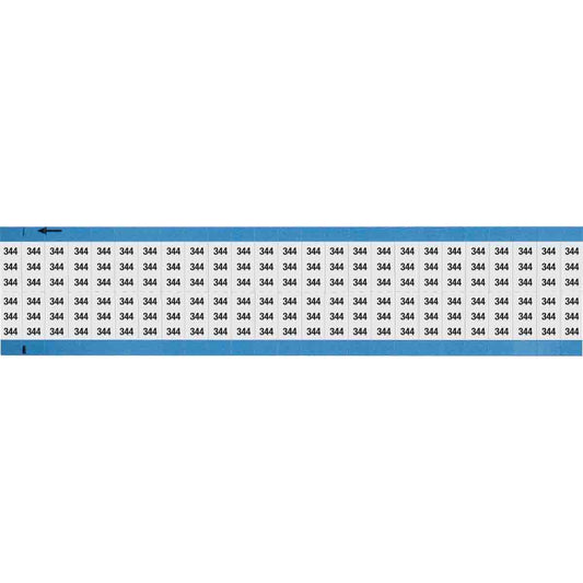 Wire Marker 0.75in H x 0.36in W, 344